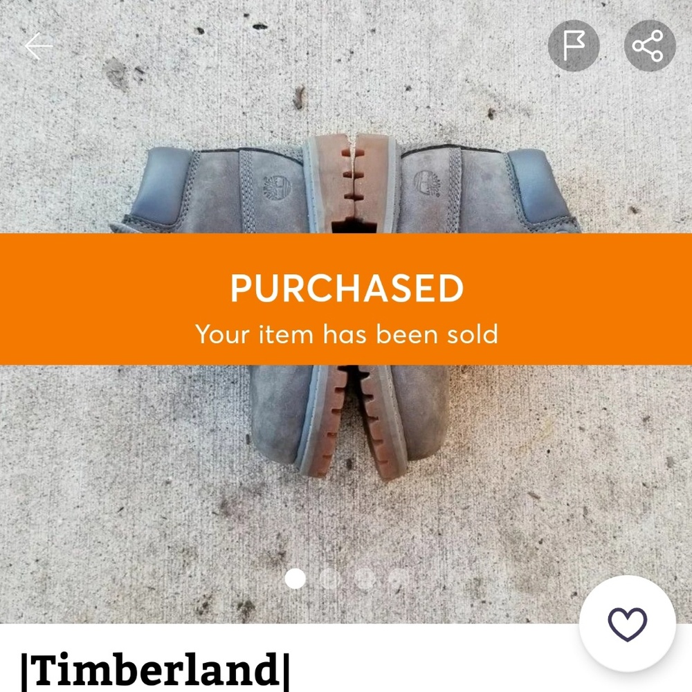 🔥SOLD🔥|Timberland| Gray Suede Shoes